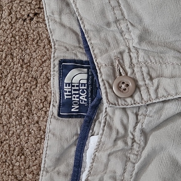 The North Face Women's Khaki Shorts, Size 8 - Picture 2 of 9